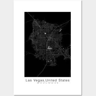 las vegas map print poster tshirt Posters and Art